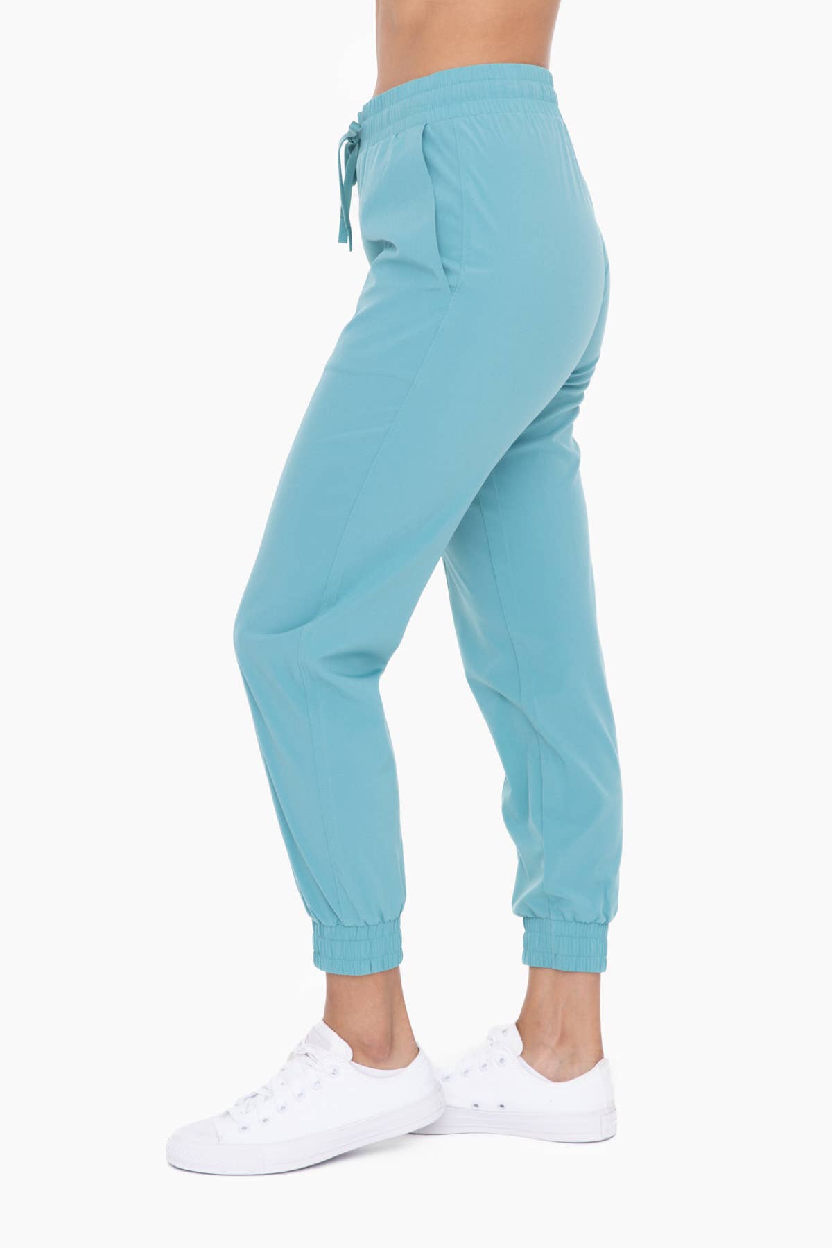 Black Essential Athleisure Joggers