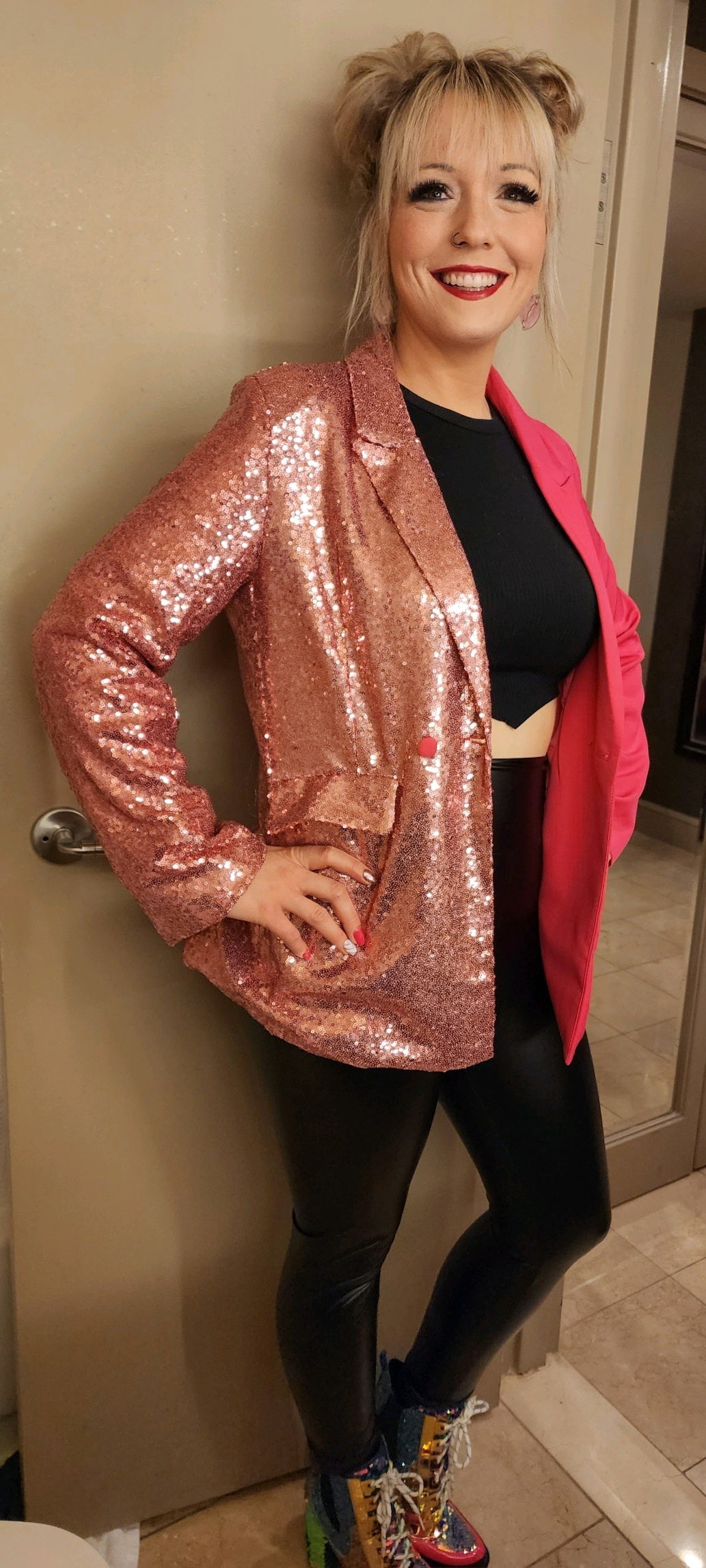 Pink Blazer