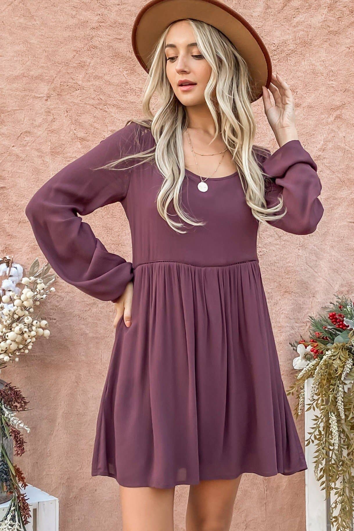 Bell Sleeve Dress