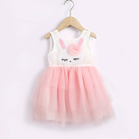 Sleeveless Tulle Tutu Dress Easter