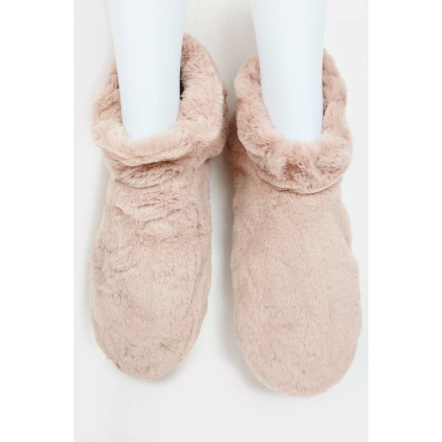 Plush Bootie Slippers