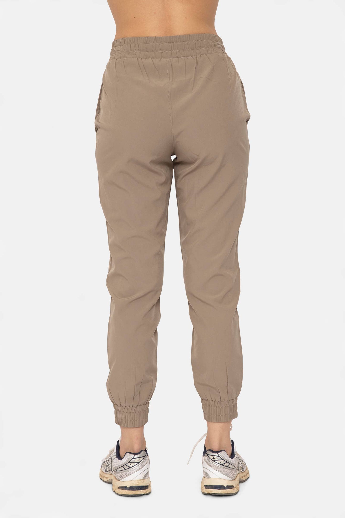 Black Essential Athleisure Joggers