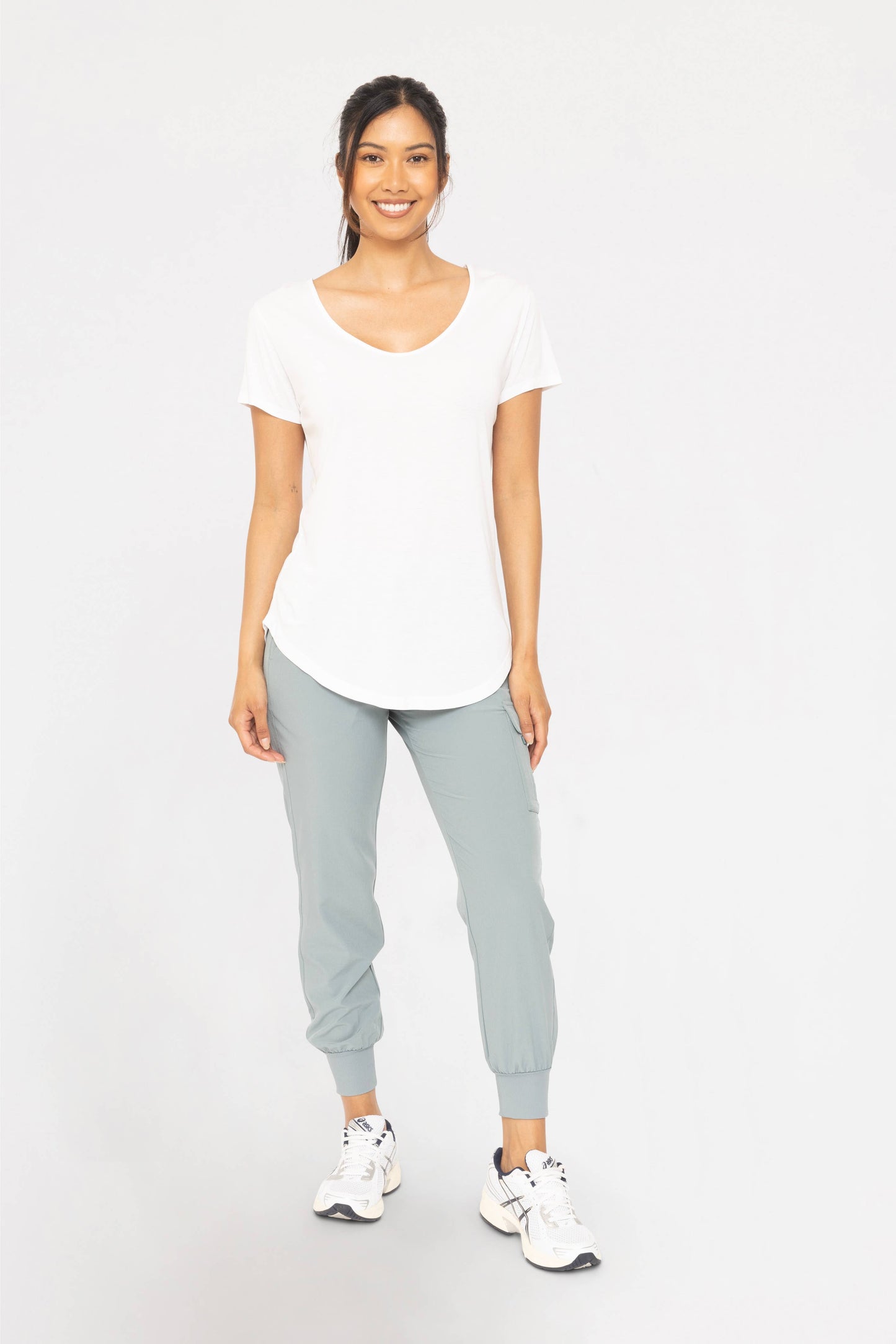 High-Waisted Capri Active Joggers