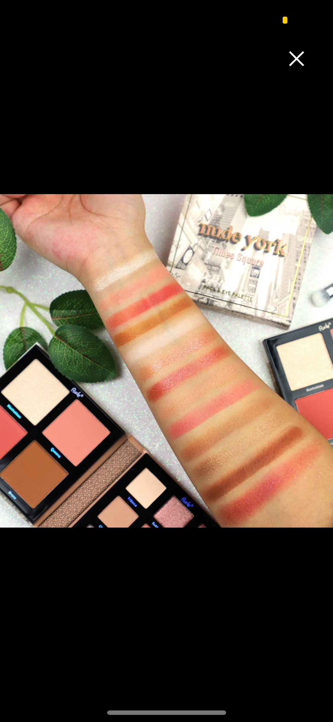 Nude York Face & Eye Palette