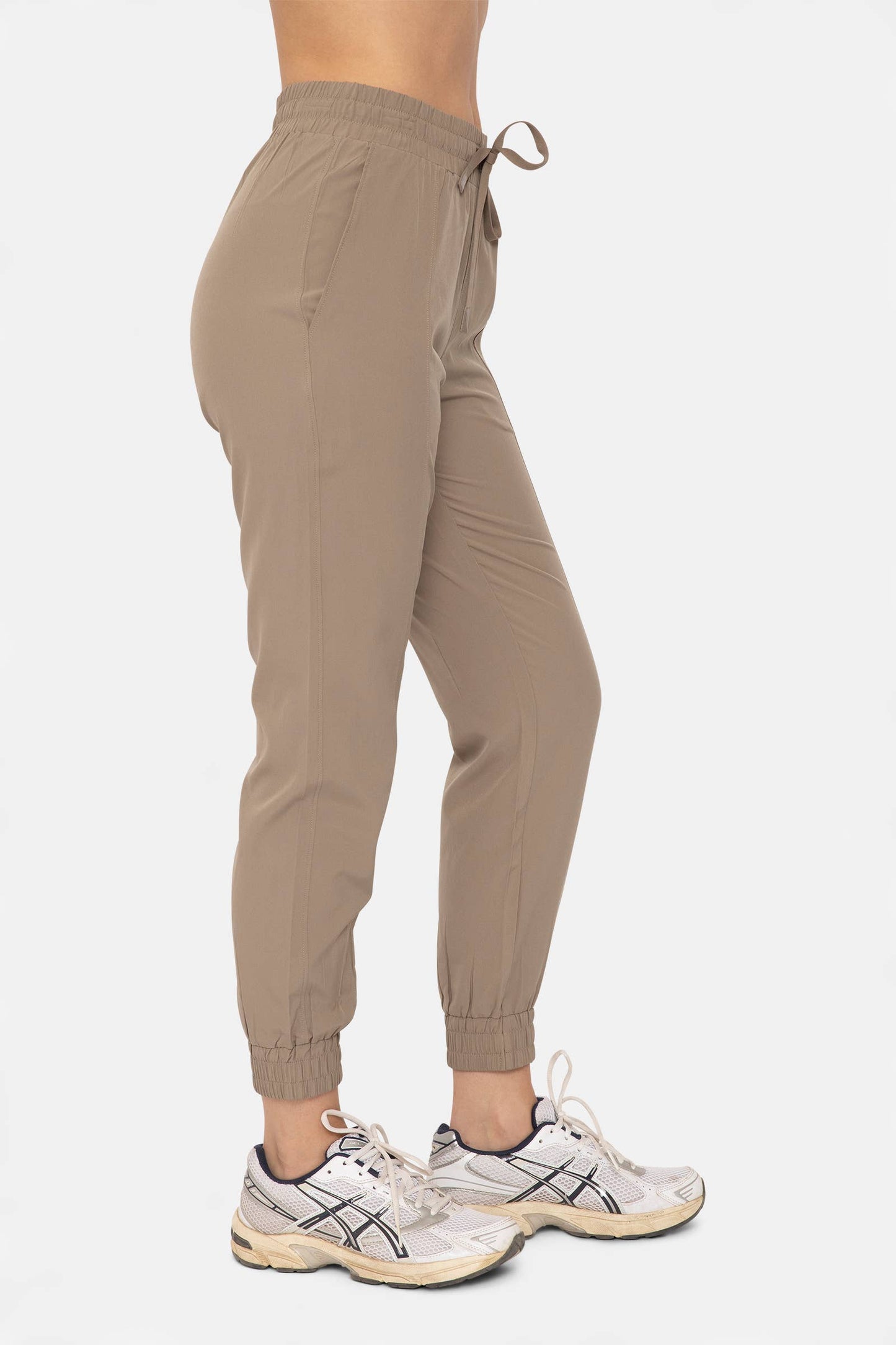 Black Essential Athleisure Joggers