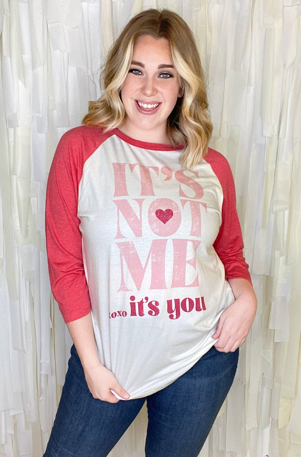 It's Not Me Raglan