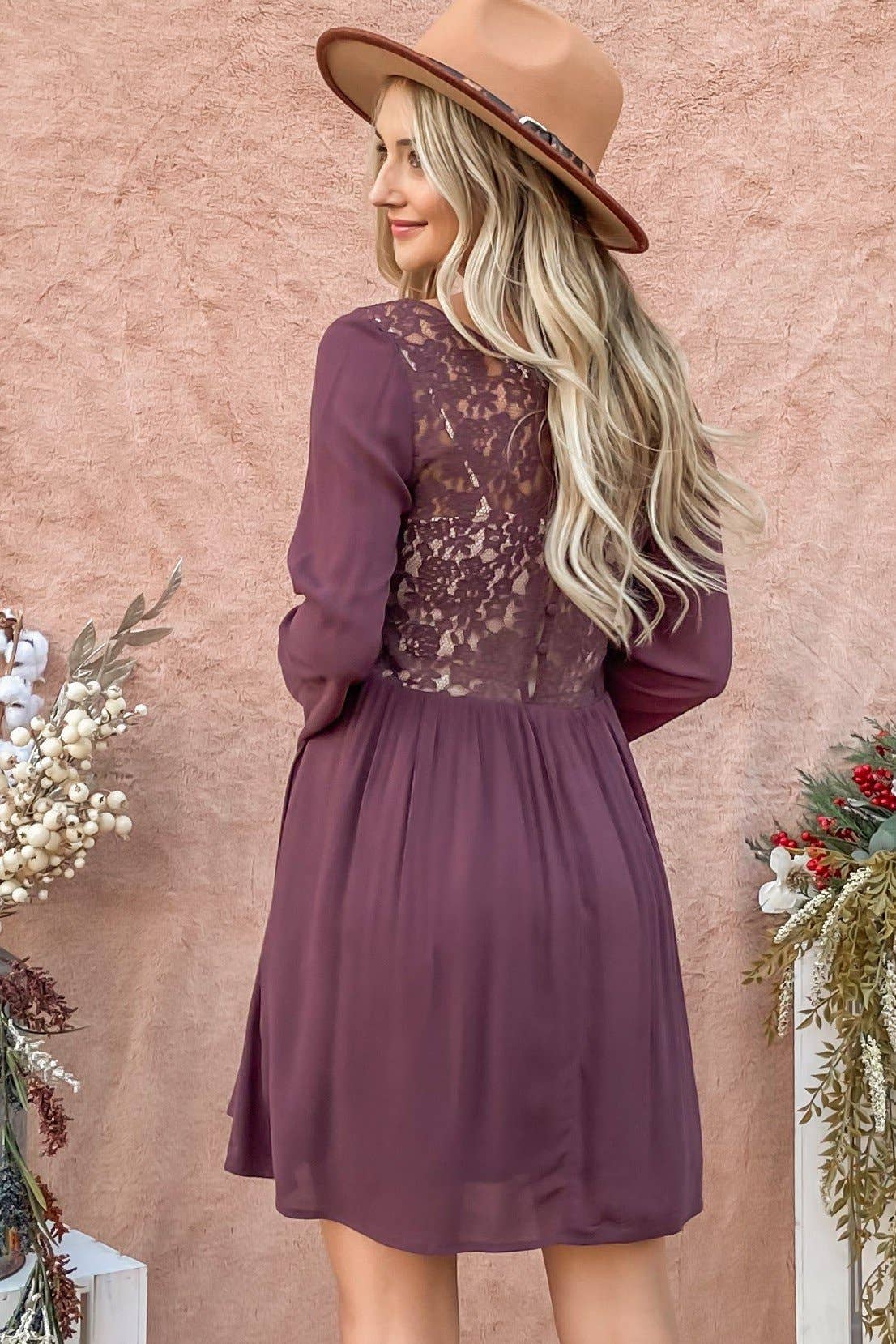 Bell Sleeve Dress
