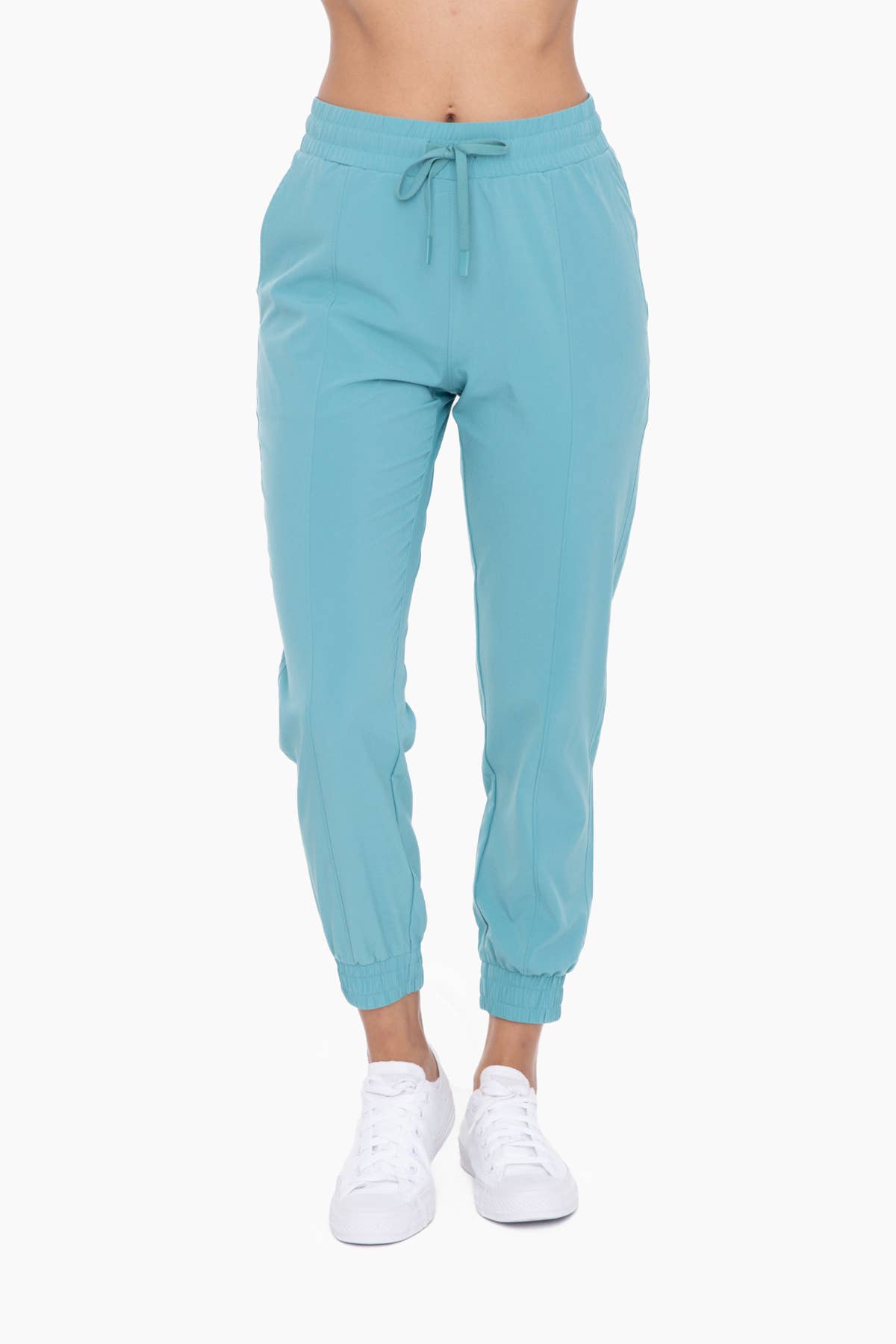 Black Essential Athleisure Joggers