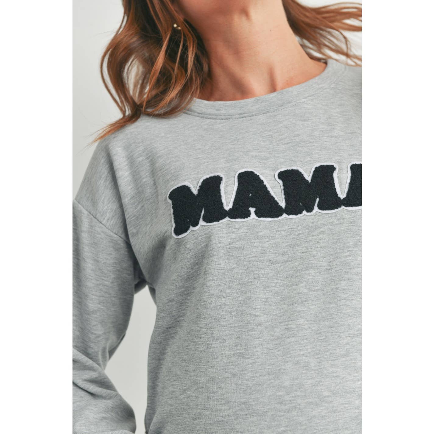 Crewneck Maternity Sweatshirt