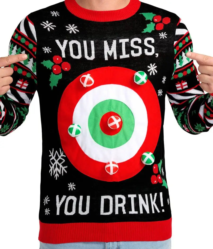 Ugly Christmas Sweater - tipsy elves
