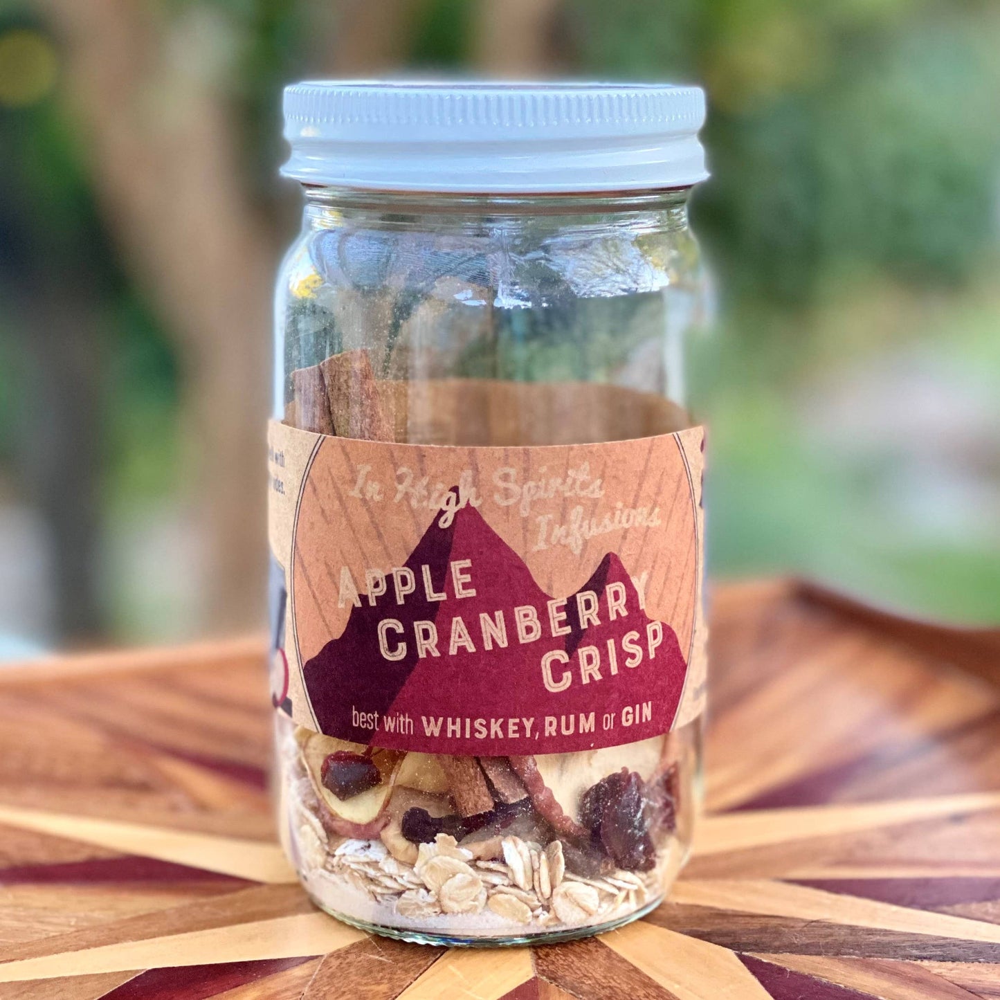 Apple Cranberry Crisp cocktail infusion kit