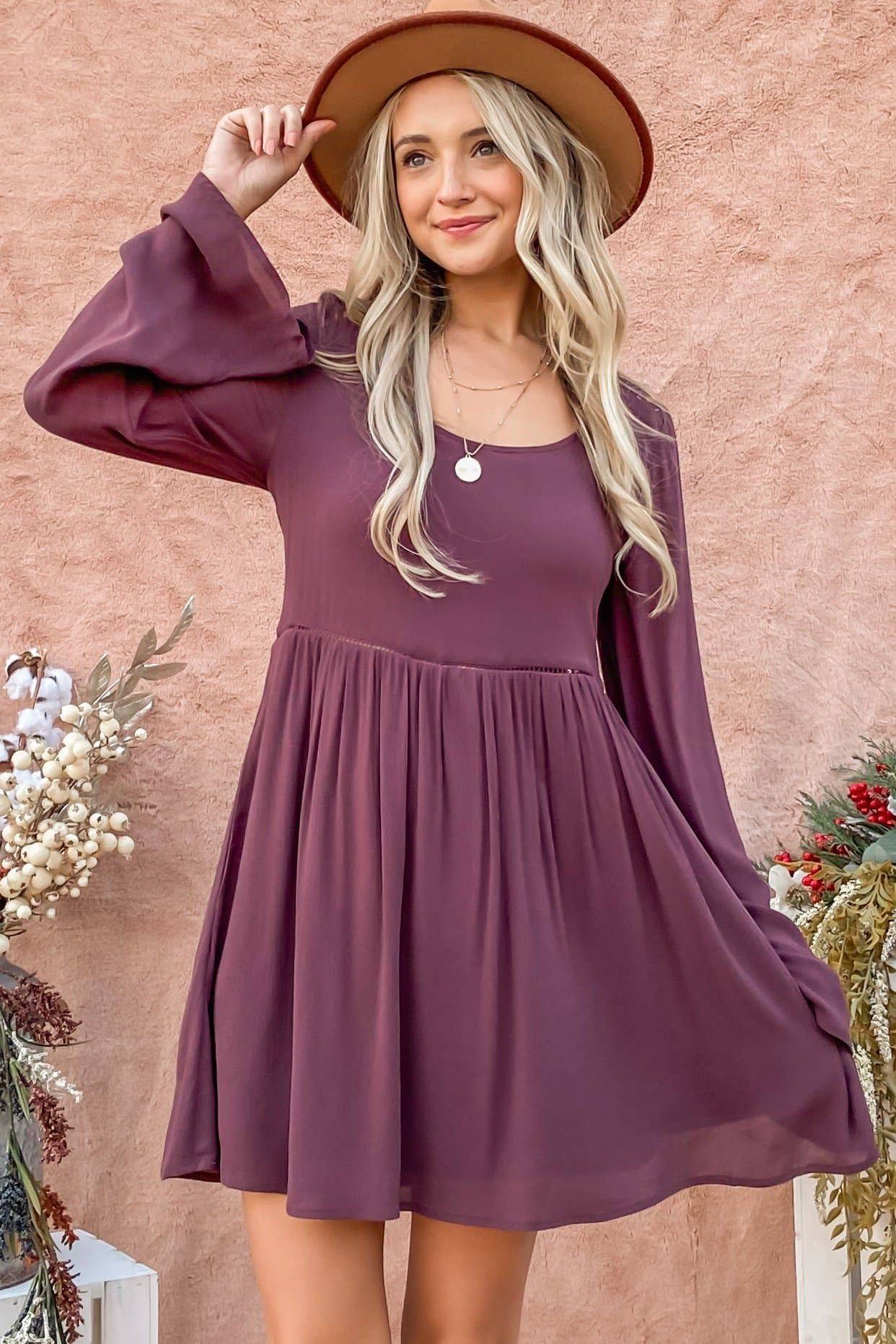 Bell Sleeve Dress