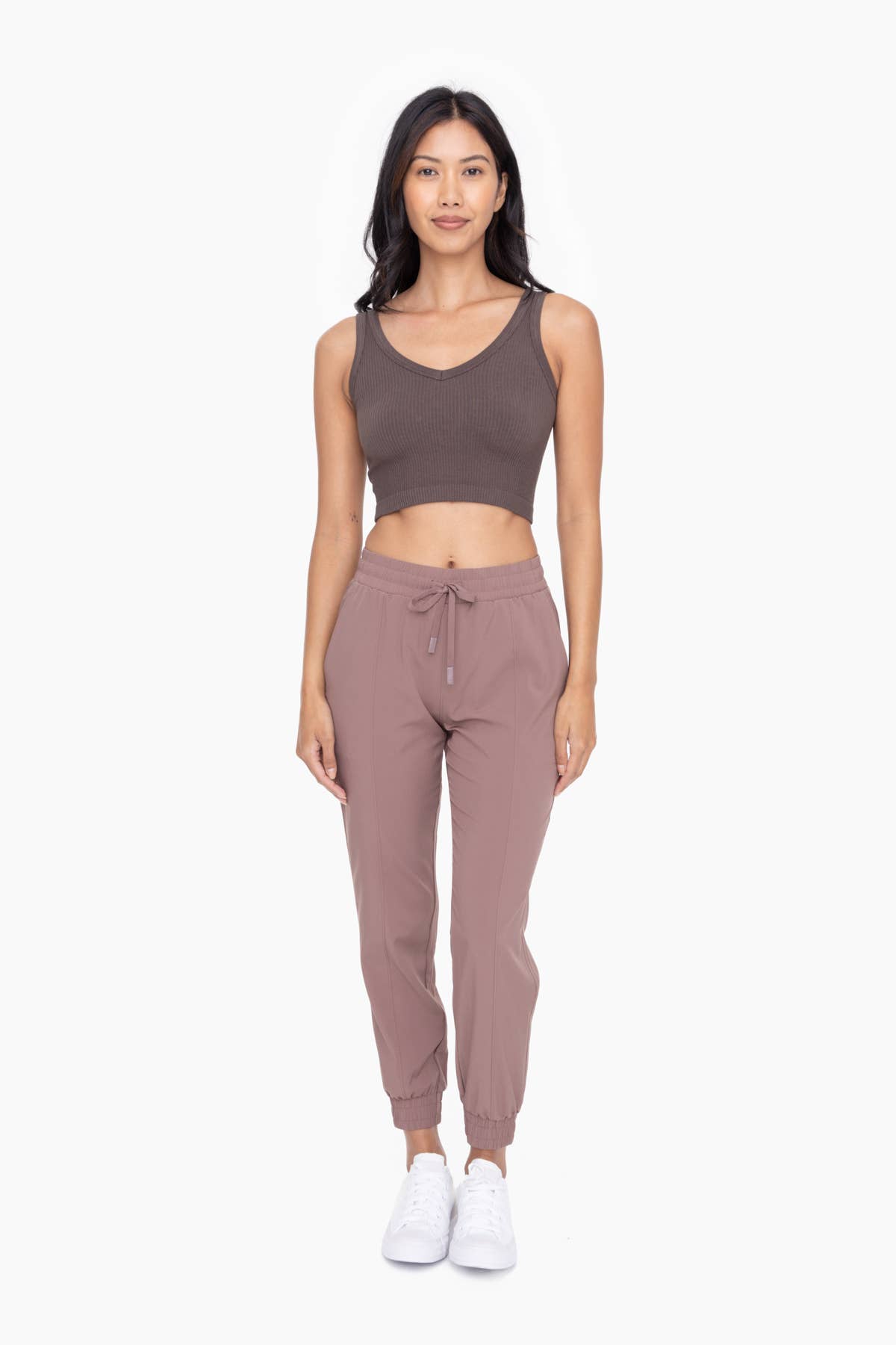 Black Essential Athleisure Joggers