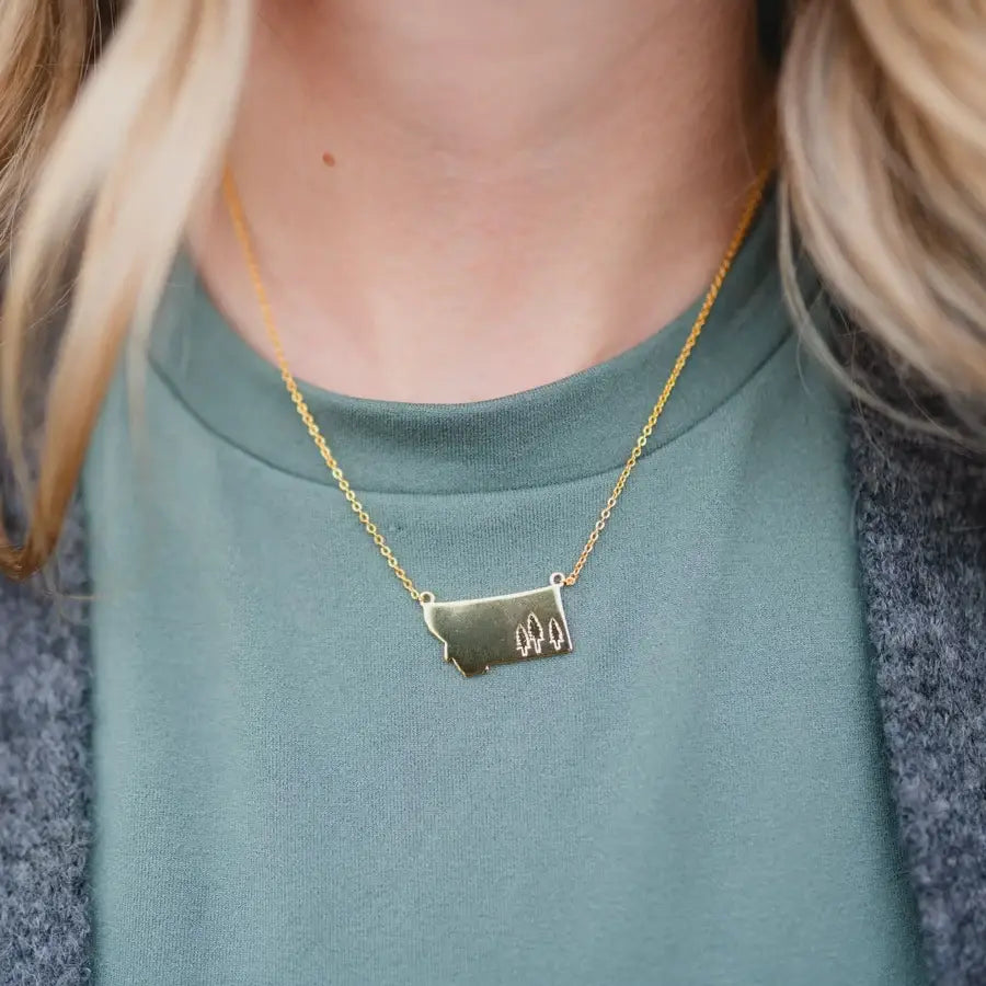 Montana Necklaces- Gold: Montana Soul