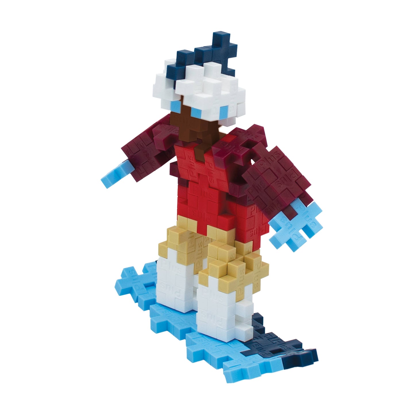 Plus-Plus Tube - Snowboarder