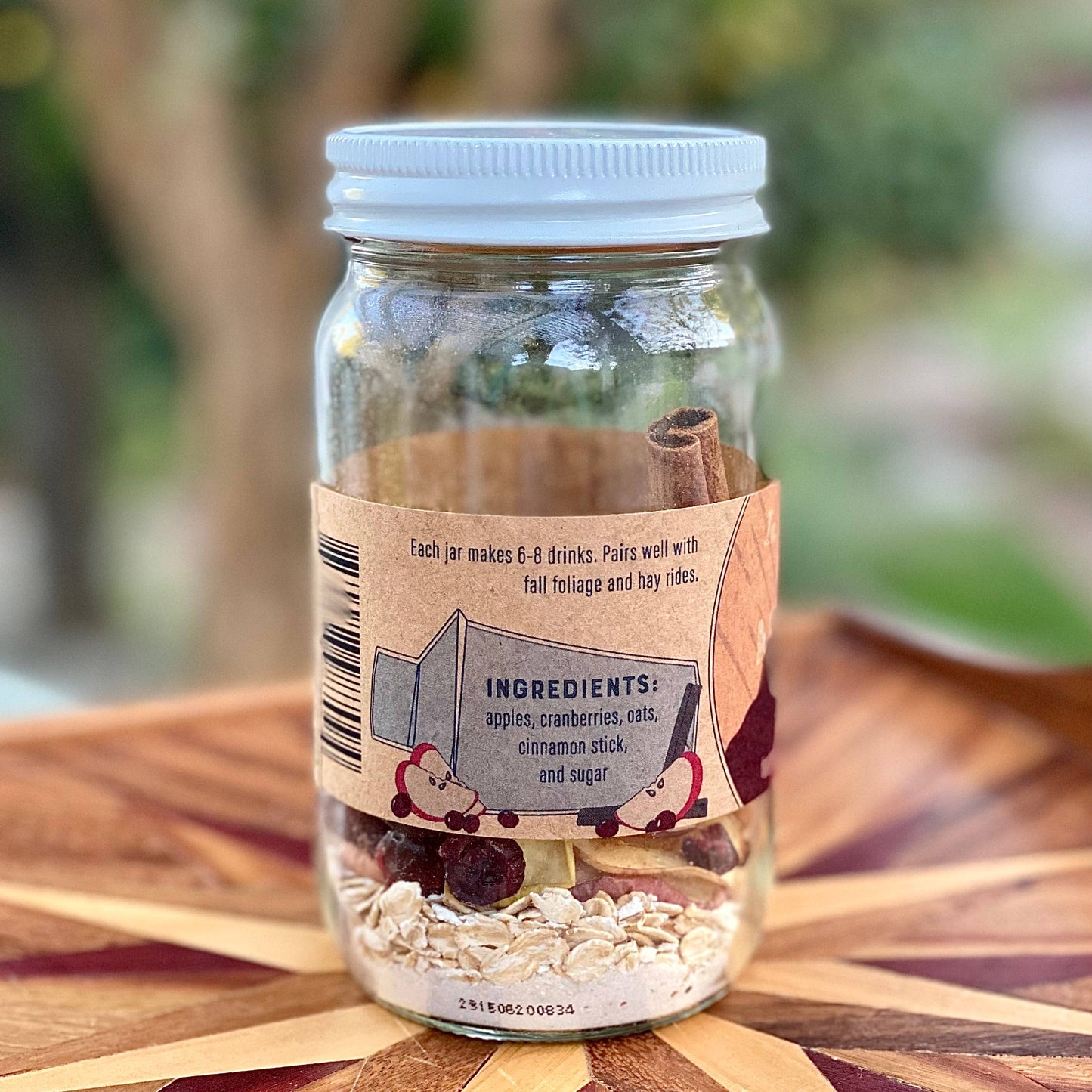 Apple Cranberry Crisp cocktail infusion kit