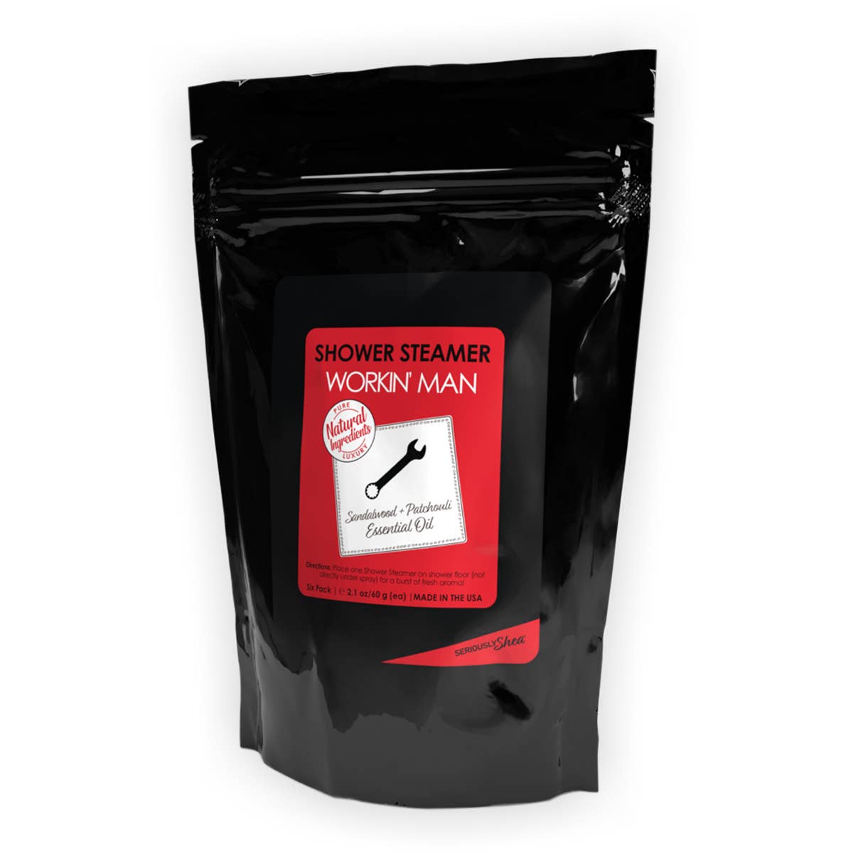 Essential Oil Shower Steamer 6-pack | Workin' Man