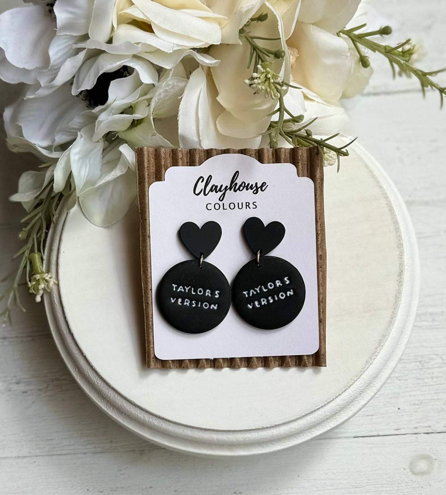 Swiftie earrings black