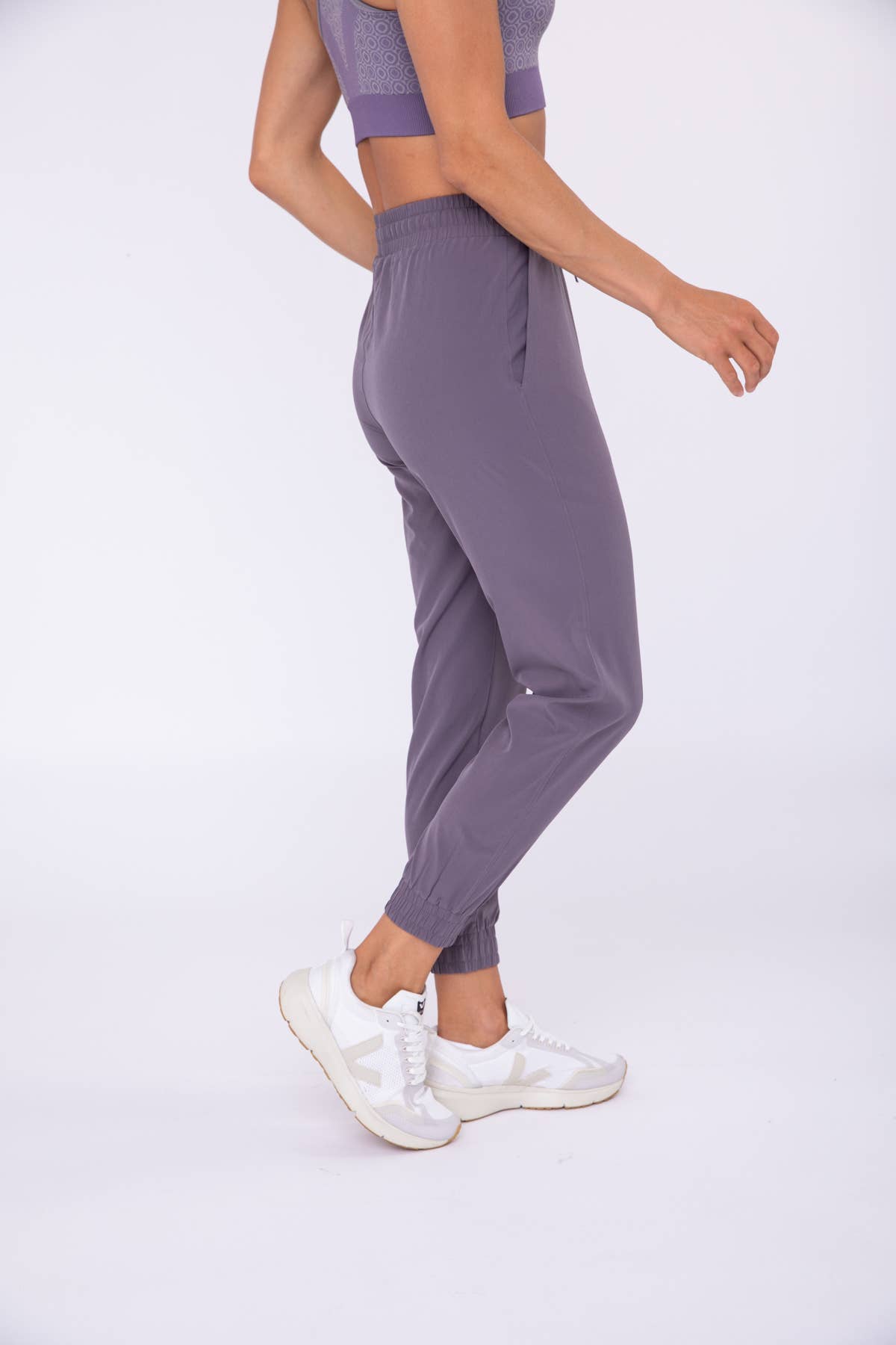 Black Essential Athleisure Joggers