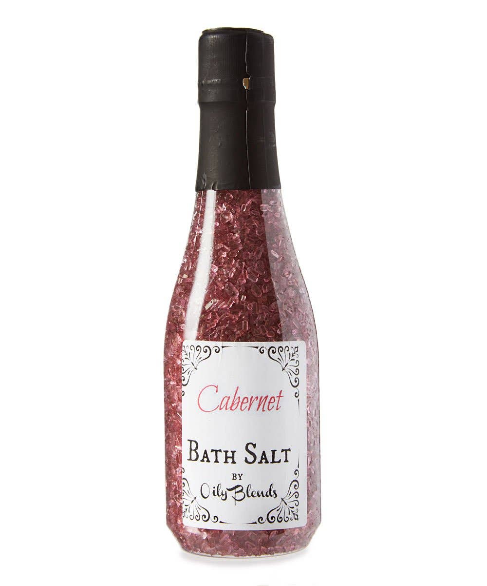 10oz Wine Scented Bath Salts