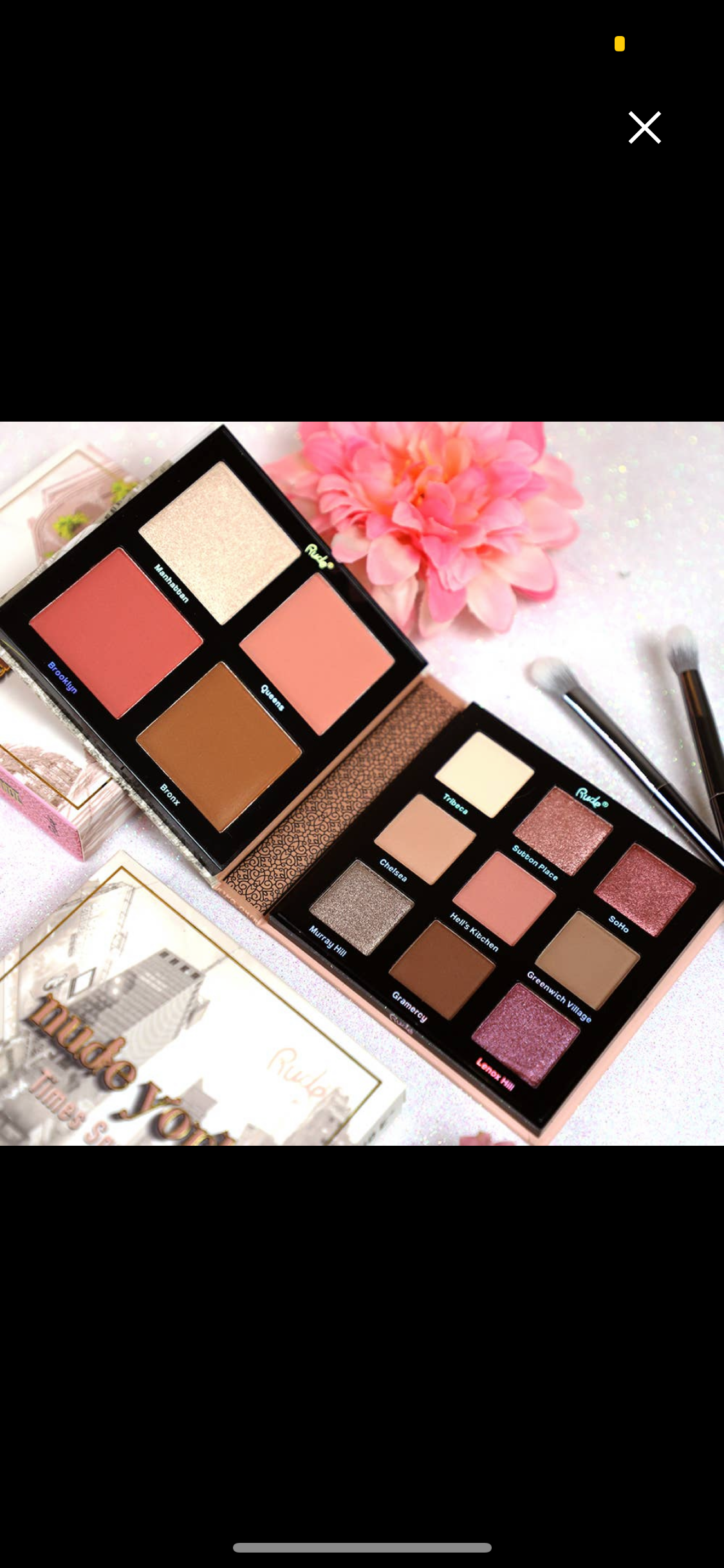 Nude York Face & Eye Palette