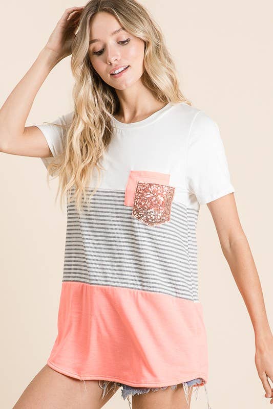 Crew Love Colorblock Tshirt