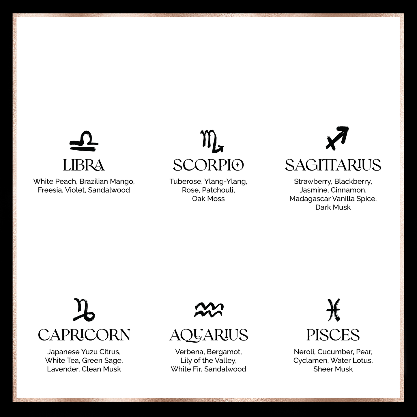 Zodiac Perfume Twist & Spritz Travel Spray Libra