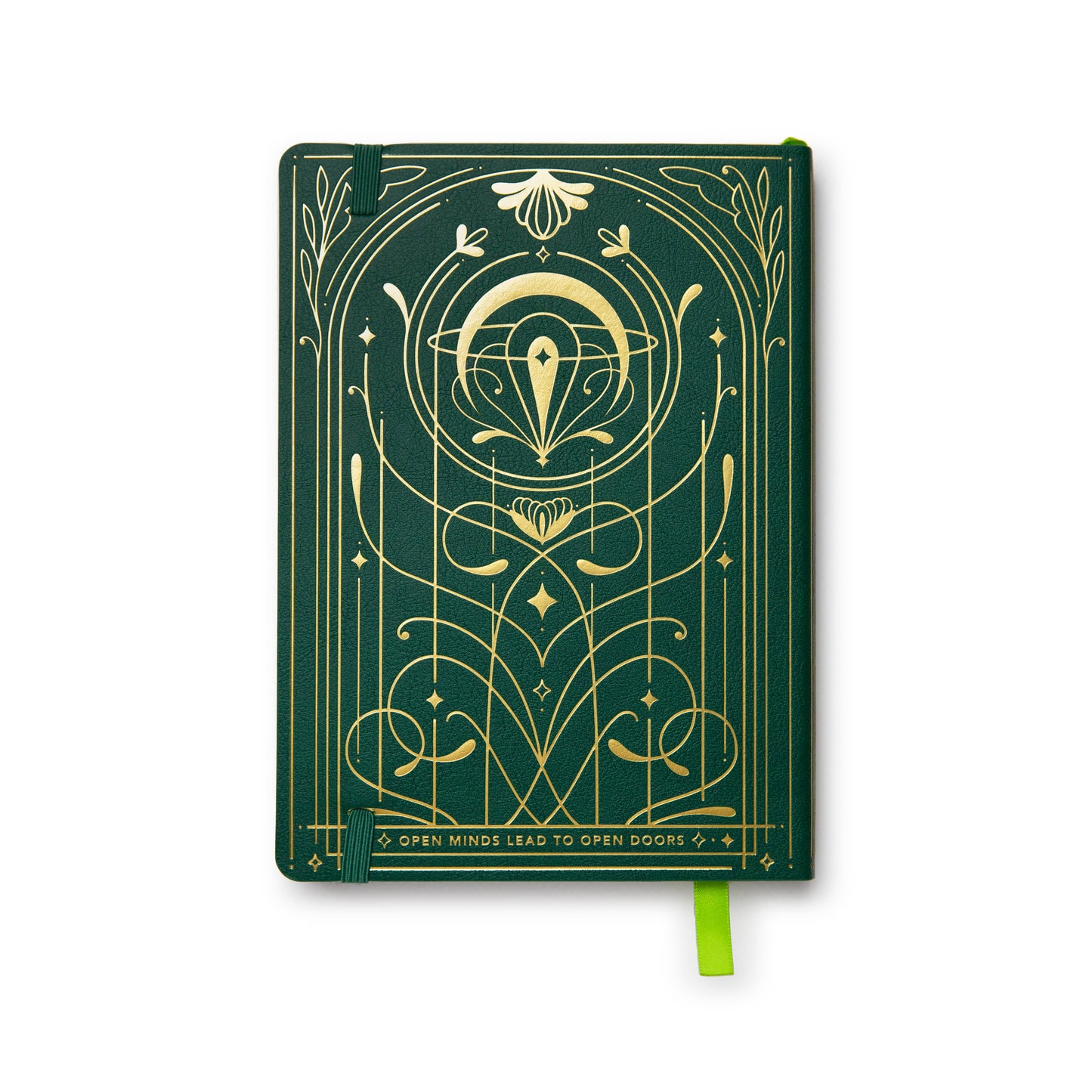 Weekly 2024 Planner Evergreen Gilded Magic Large (7.8” x 11”)