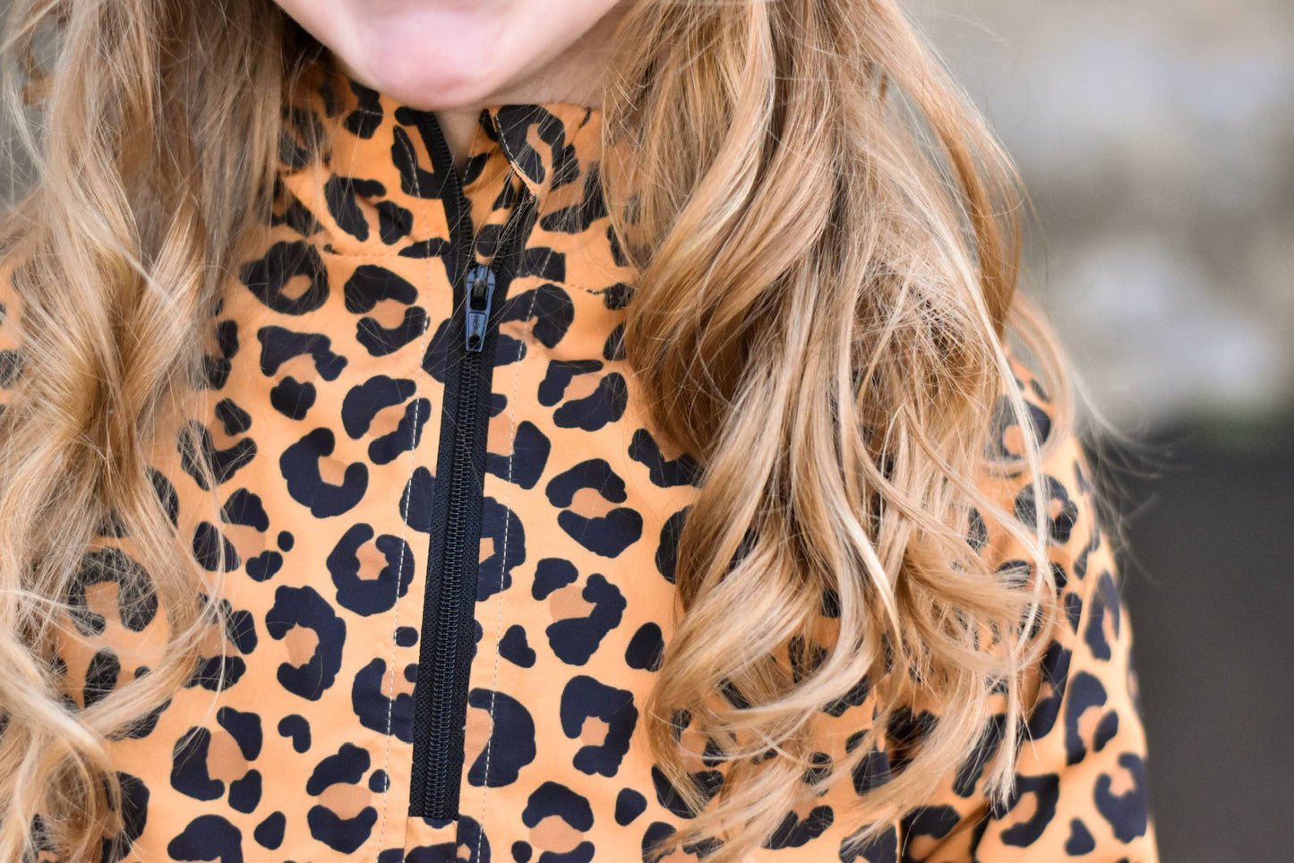 Leopard windbreaker