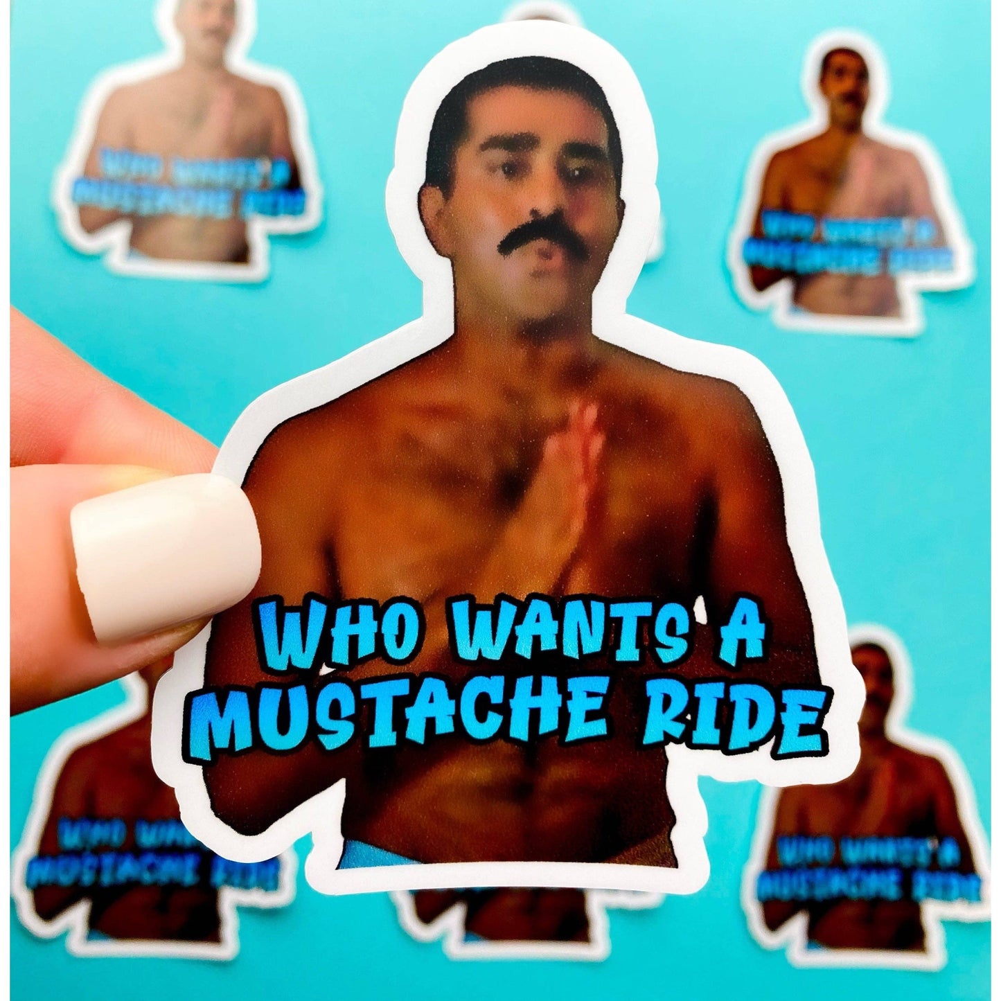 Super Troopers Ramathorn Sticker Mustache Ride