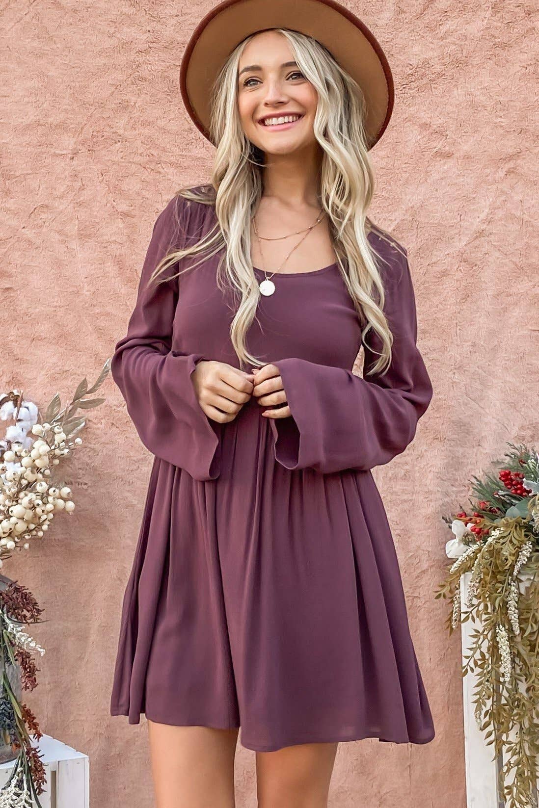 Bell Sleeve Dress