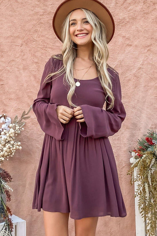 Bell Sleeve Dress