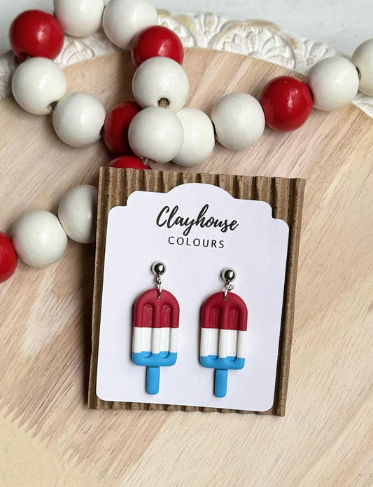 Popsicle earrings