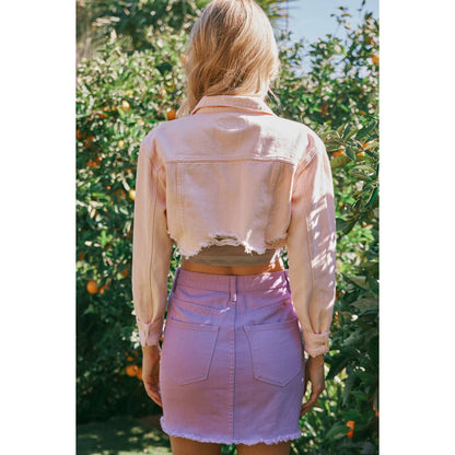Color block KanCan skirt
