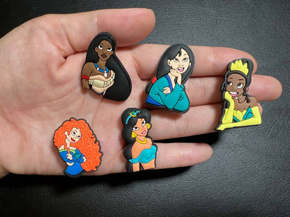 JuliesDecal - Princesses and Brave Girls shoe charms: #A1 Pocahontas