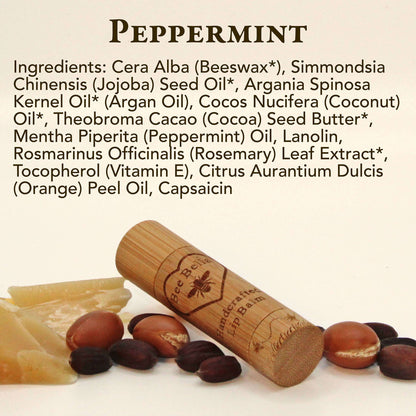 Bee Bella - Peppermint Lip Balm: 6g/.21oz