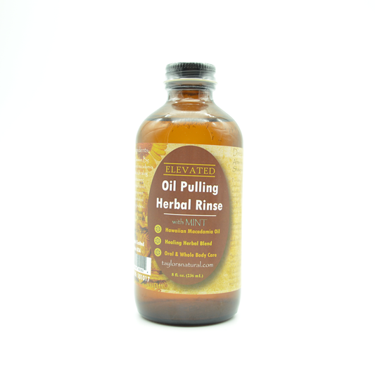 Taylor's Naturals - ELEVATED - Oil Pulling Herbal Rinse Ayurvedic Oral Care