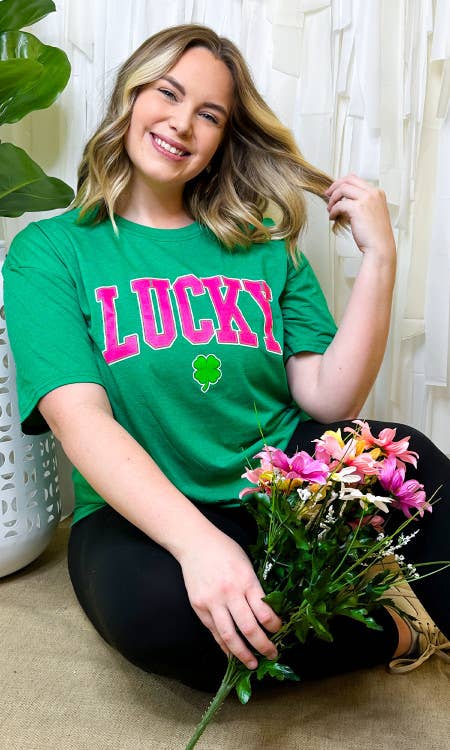 Tees2urdoor - Lucky St. Patrick's Day T-Shirt: AL