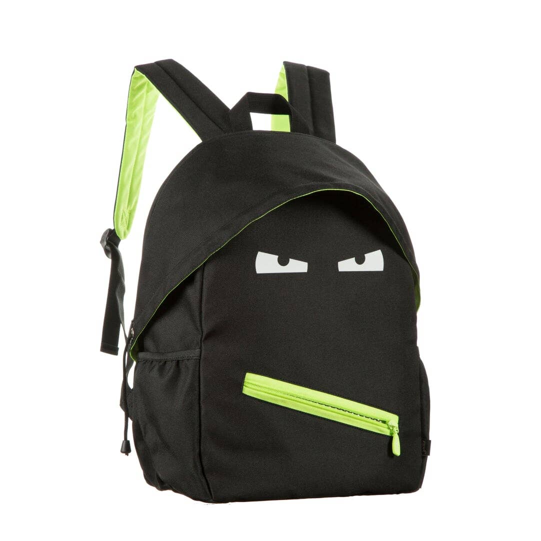 Grillz Backpack for Kids: Black and green