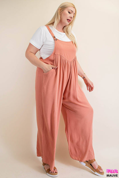 Mauve Crepe jumpsuit