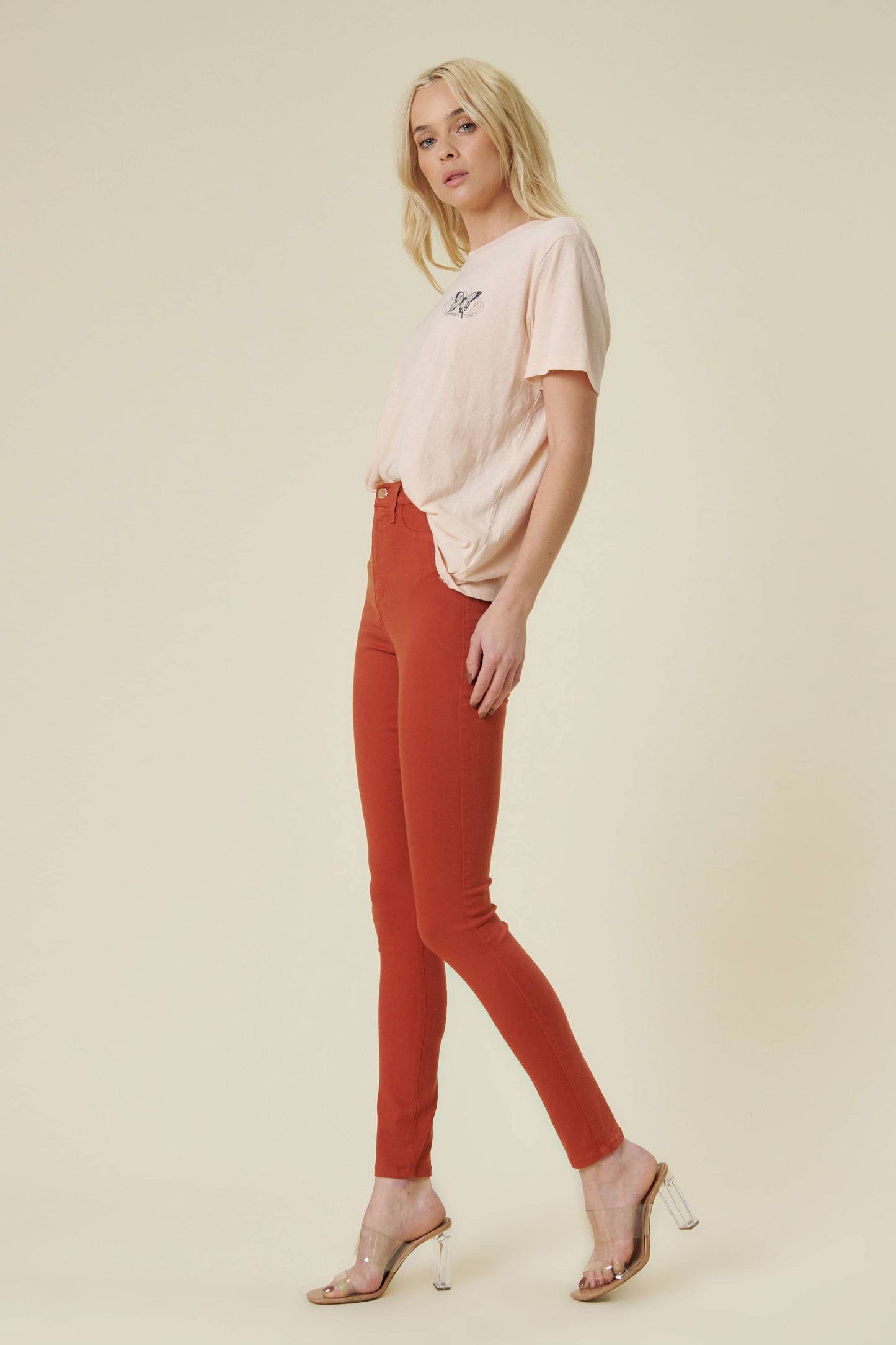 Berry Skinny Jeans