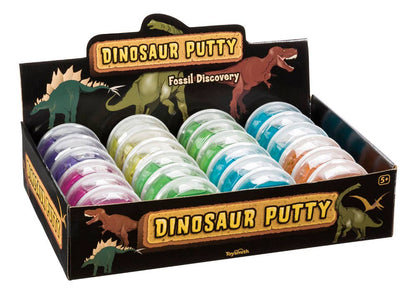 Dinosaur Fossil Putty, Reusable, Tactile