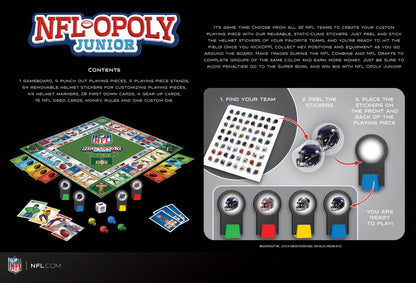 NFL Opoly Junior Board Game