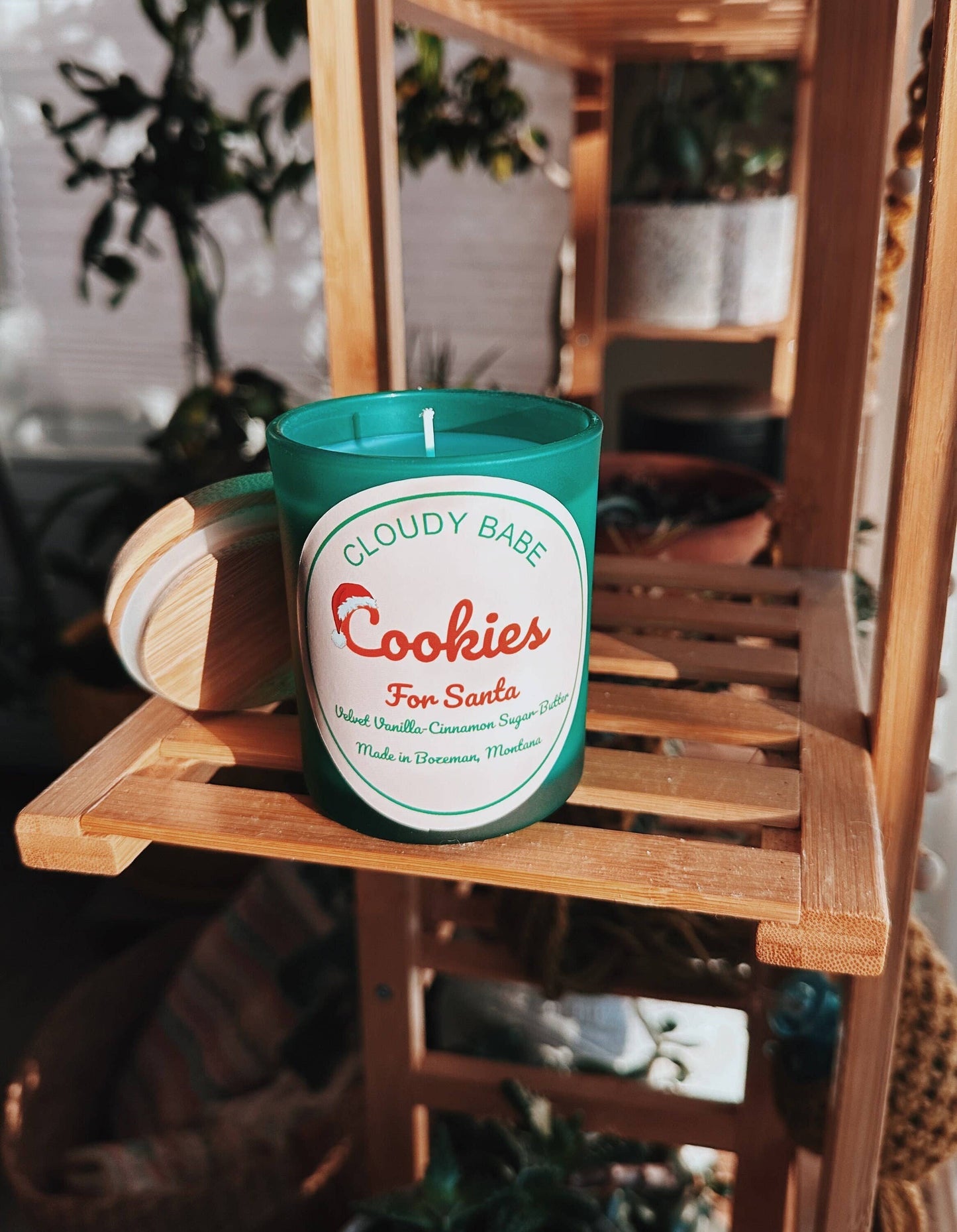 Cookies for Santa Candle