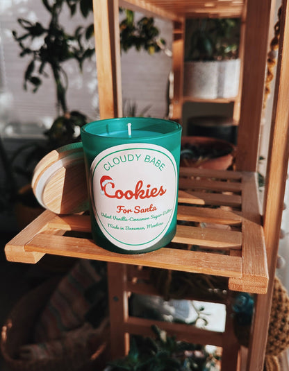 Cookies for Santa Candle