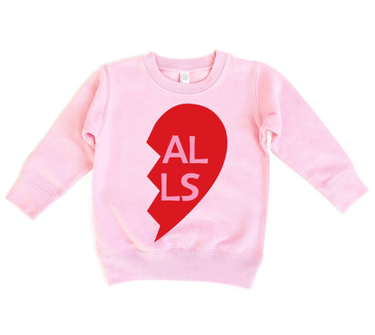 Holland Ave Clothing - Gal Pals | Girls & Womens Valentines Day Sweatshirt