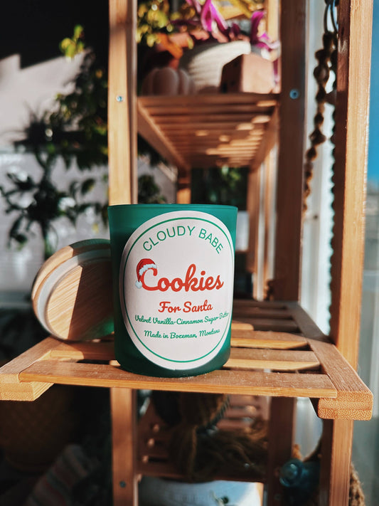 Cookies for Santa Candle