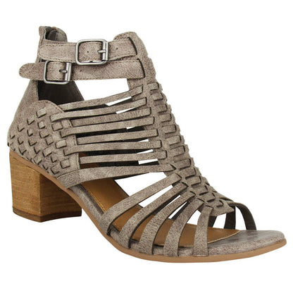 Ofanto - Caged Pump in Grey