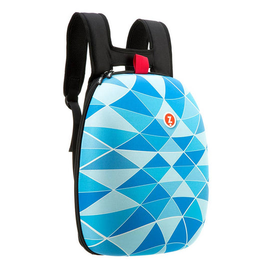 Blue shell backpack