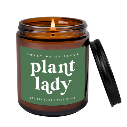 Sweet Water Decor - LIMITED EDITION Plant Lady 9 oz Soy Candle - Home Decor